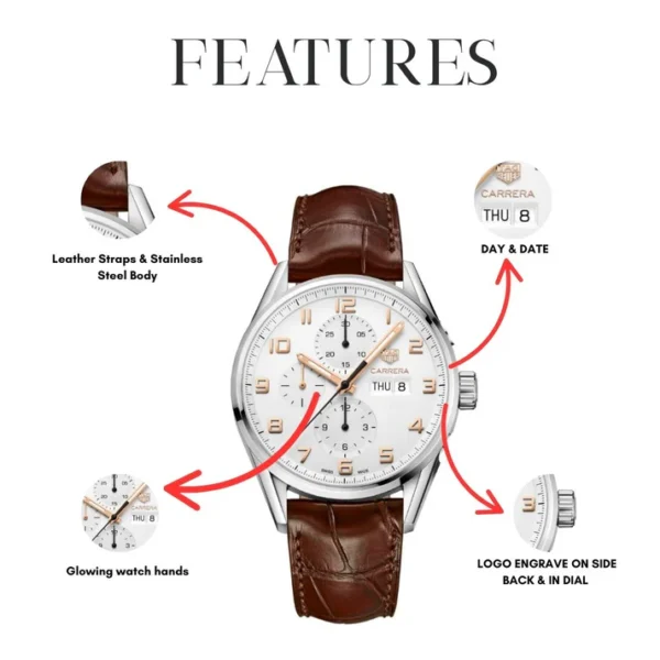 Carrera Brown with White 5