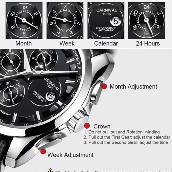 Quantum Tick (Working Chronograph) 45
