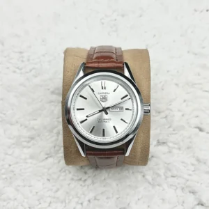 Carrera 2.O Luxurious black/brown leather straps.