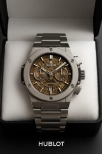 Hublot Cut – Most Demanding Article Brown Dial with Box